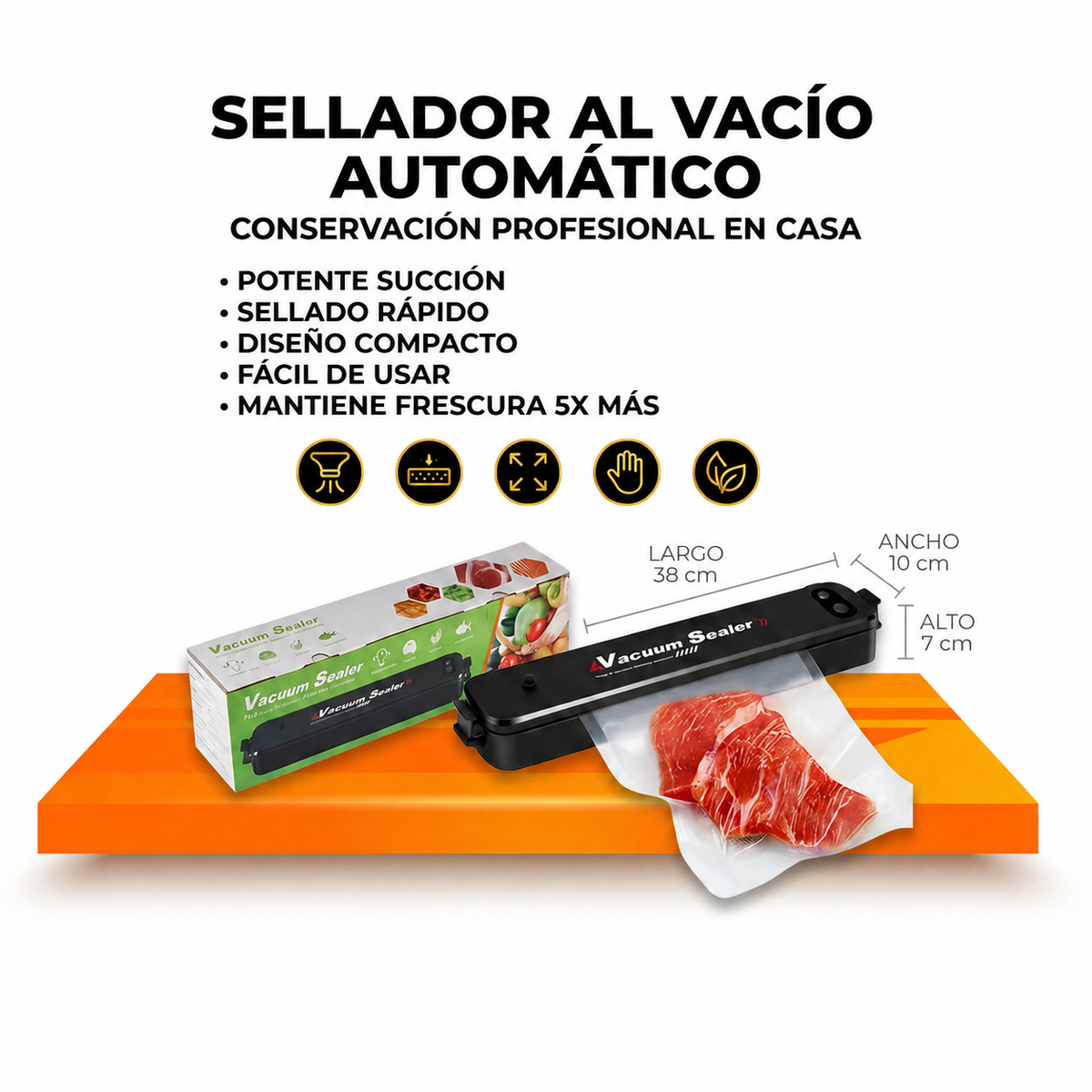 SELLADORA AUTOMATICA AL VACIO