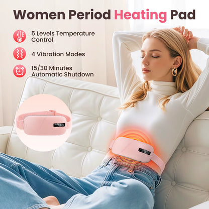 CalmaHeat™ — Cinturón Térmico de Masaje